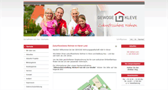 Desktop Screenshot of gewoge-kleve.de